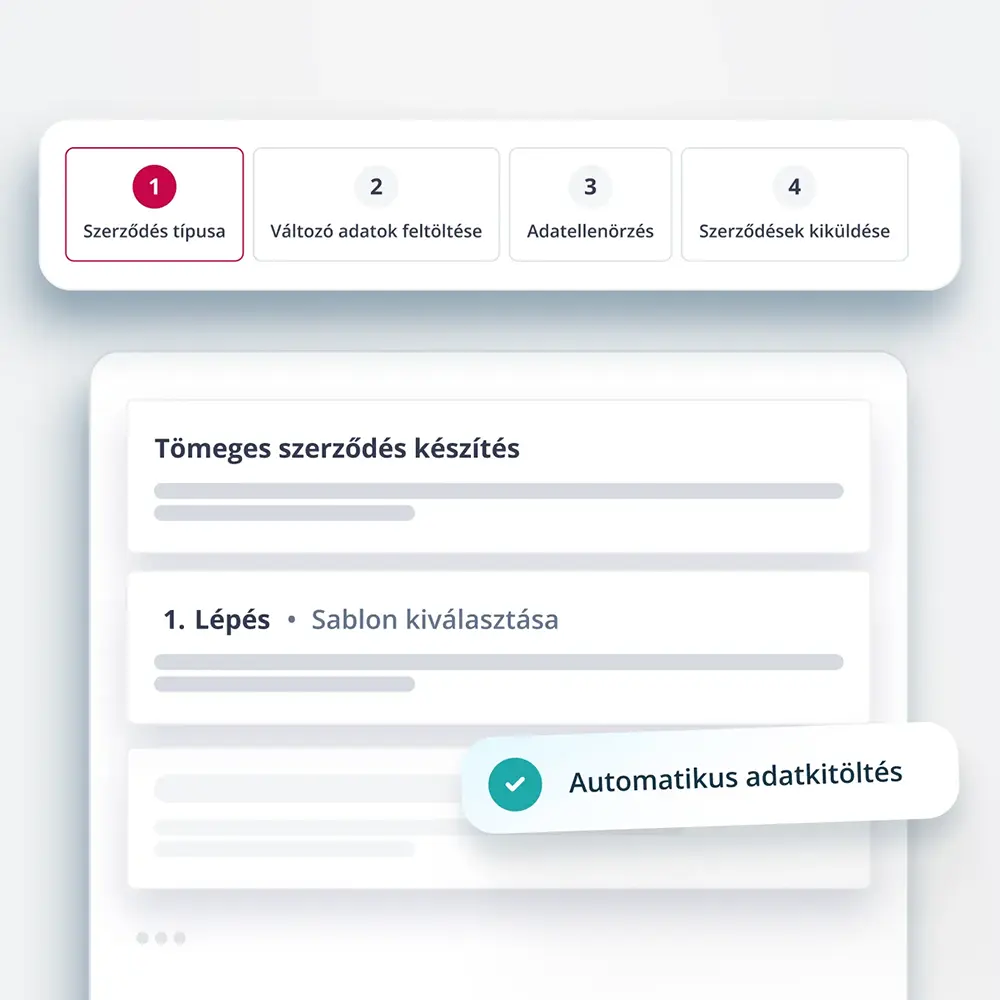 Envío masivo de contratos - cheque